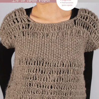 Patrón: Polera Punto Vainilla