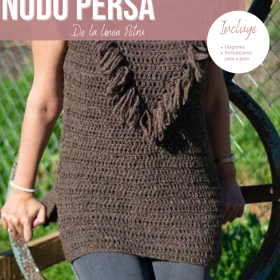 Patrón: Polera Nudo Persa