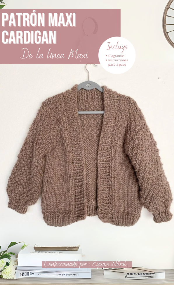 Patrón: Maxi Cardigan