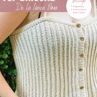 Patrón: Polera Top Brioche