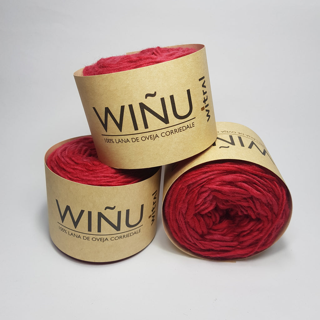 Ovillo Wiñü Rojo
