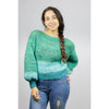 Kellu Sweater Manga Globo Verde