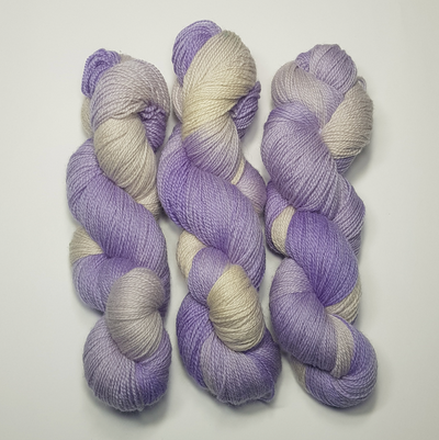 Ovillo Merino Fingering Matizado Lila