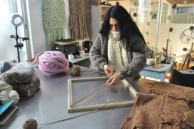 Taller de Telar Cuadrado con Lorena — ExpoTeje Santiago