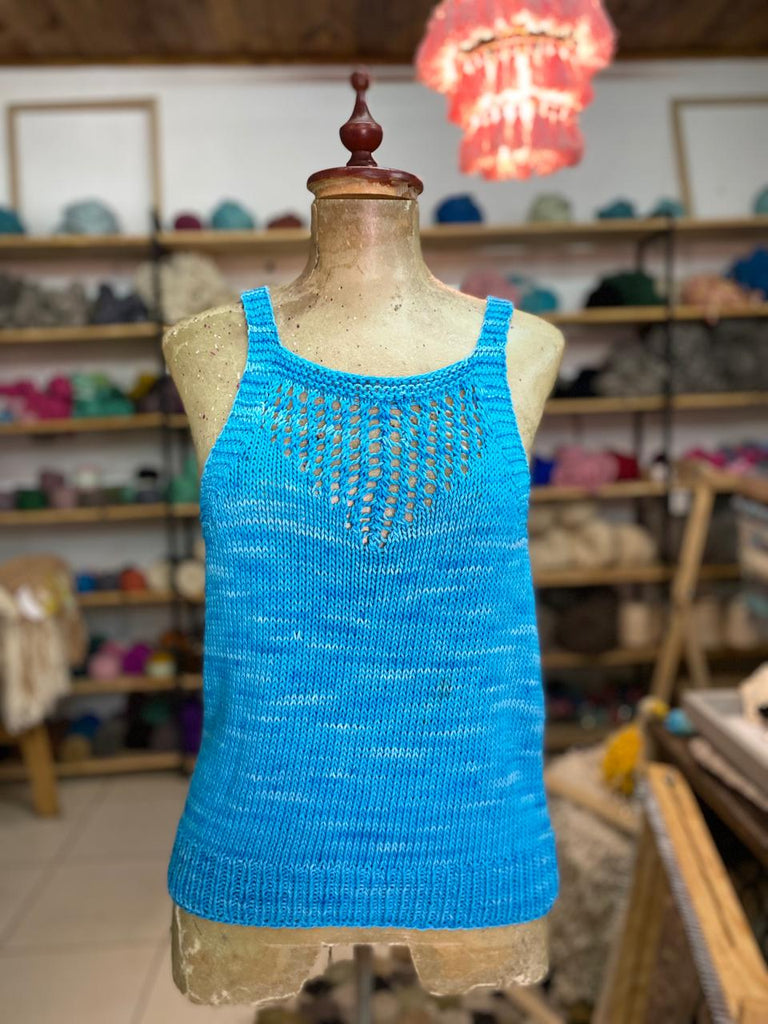 Polera Azul Bodega