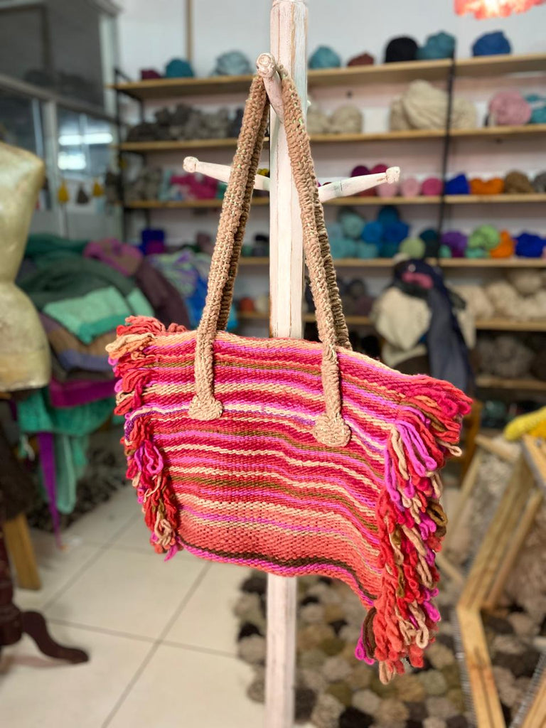 Bolso de mano Rosado Bodega