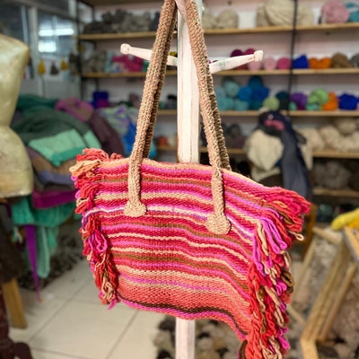 Bolso de mano Rosado Bodega