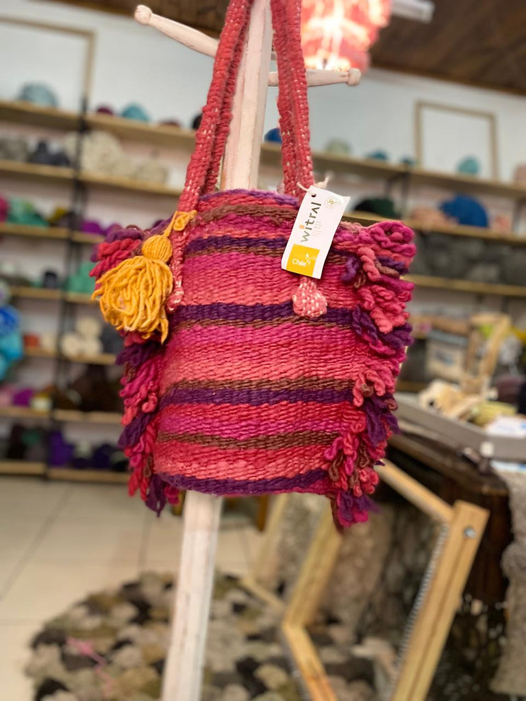 Bolso de mano Fucsia Bodega