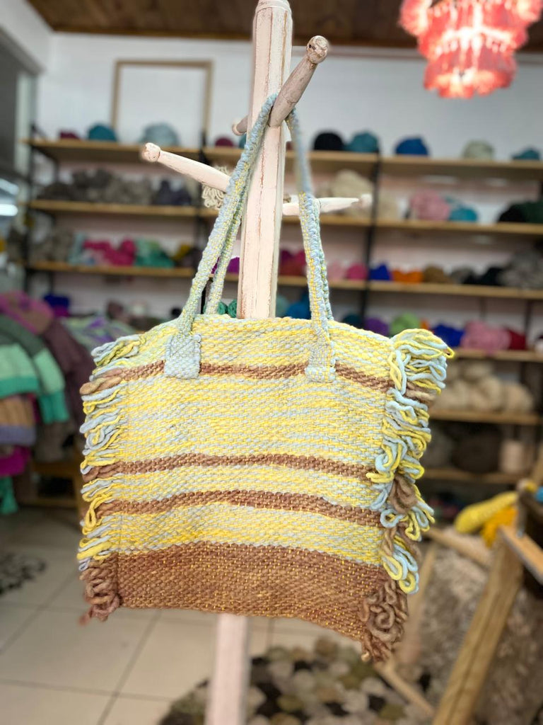 Bolso de mano Amarillo Bodega