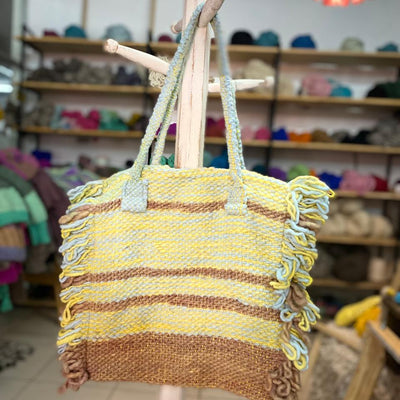 Bolso de mano Amarillo Bodega