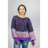 Kellü Sweater Manga Globo Morado