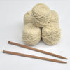 Vanilla Knit Vest Kit to Chopsticks