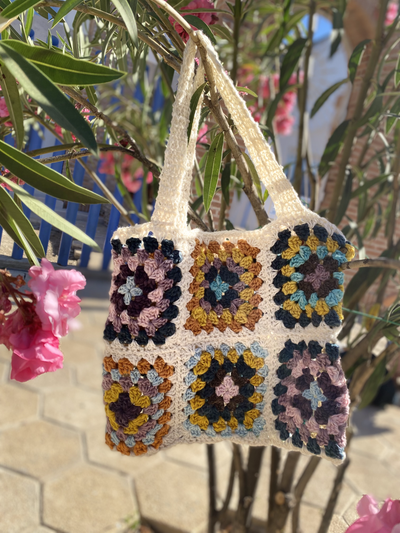 Kit Bolso Chol a Crochet